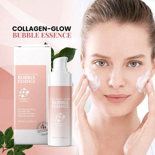 Collagen-Glow Bubble Essence